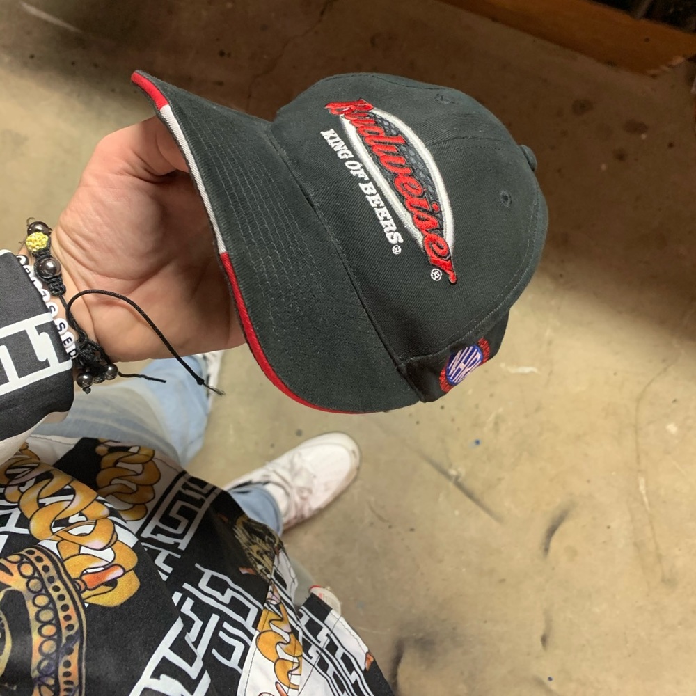 Vintage Budweiser Racing Hat